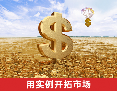 用實(shí)例開拓市場(chǎng)
